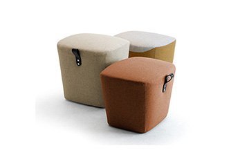 Pouf para sillon destinado a zonas de espera, entradas de hoteles y vestibulos Victoria