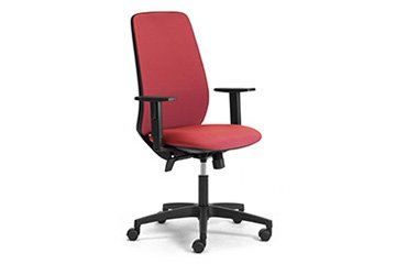 Silla de oficina con tejido transpirable soft touch Star Tech