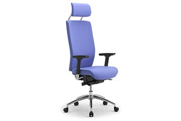 Sillas y sillones de trabajo con respaldo alto, reposacabezas y reposabrazos ajustables  Wiki