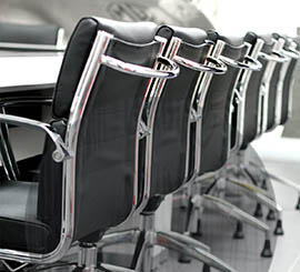 sillones de diseno para mesa de reuniones y aula meeting
