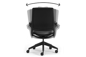 silla ajustable para apoyar la espalda para teletrabajo Astra