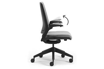 silla ajustable para apoyar la espalda para teletrabajo Astra