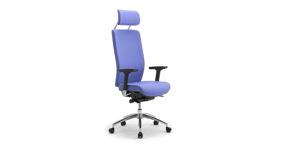 Silla de oficina ergonómica con soporte lumbar, silla de trabajo con  reposabrazos de malla para respaldo, silla de computadora con respaldo  medio