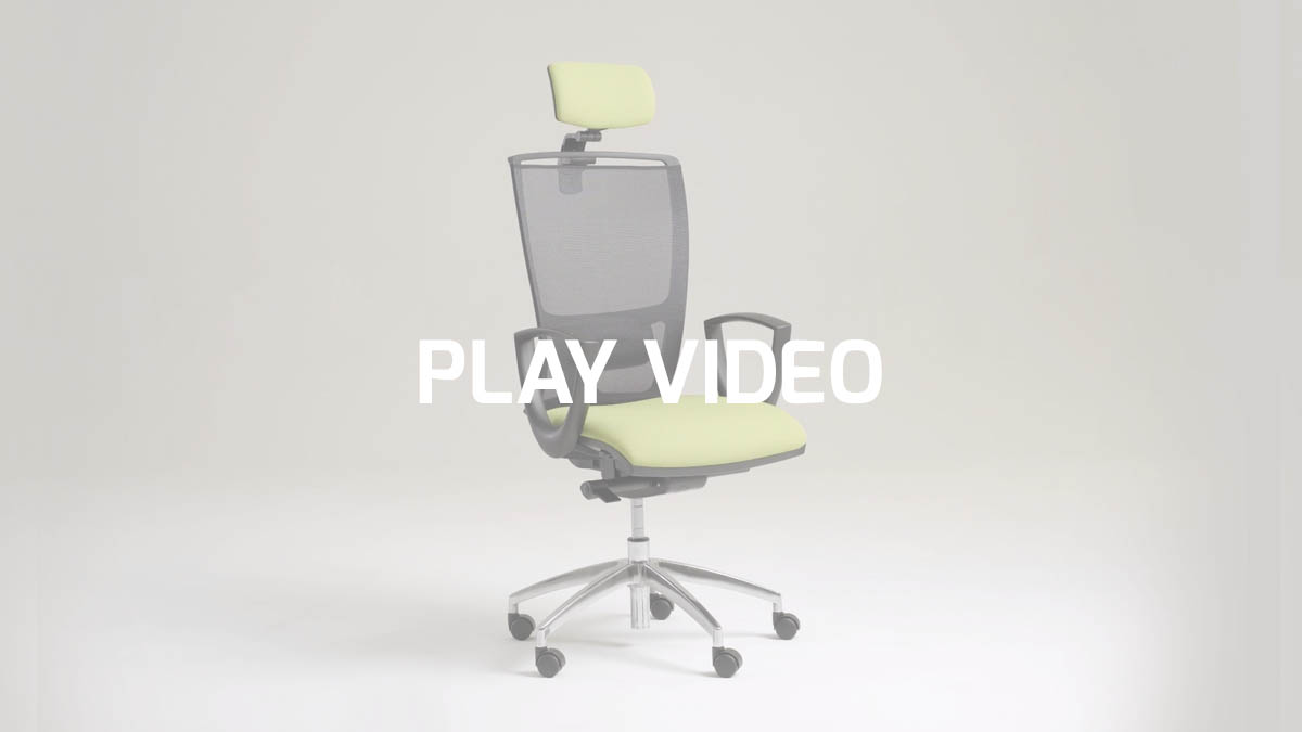 Sillas y sillones de oficina ergonomicos con malla transpirable | Cometa by Leyform