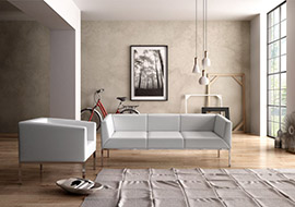 Sofa unico e inconfundible para amueblar KOS con personalidad y estilo