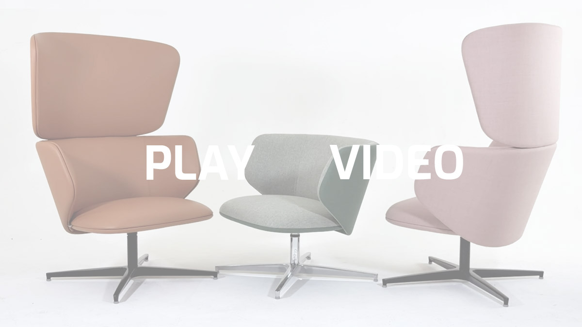 Sillon lounge de gran relajacion, con mesita | Alise' lounge by Leyform